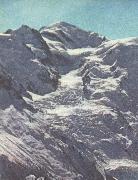 william r clark paccard balmat och de flesta andra andra alpinister tog sig upp till mont blancs topp pa nordsidan Spain oil painting artist